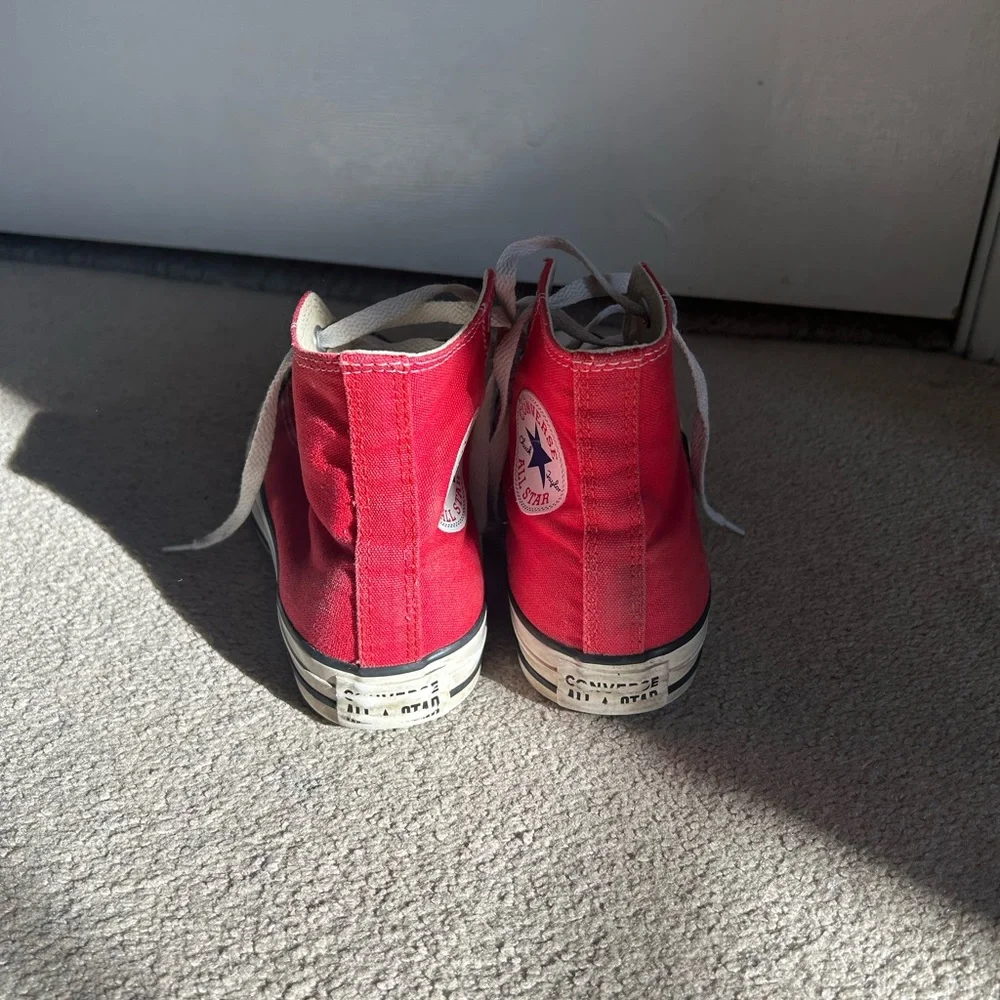 Red Converse - Picture 2 of 6